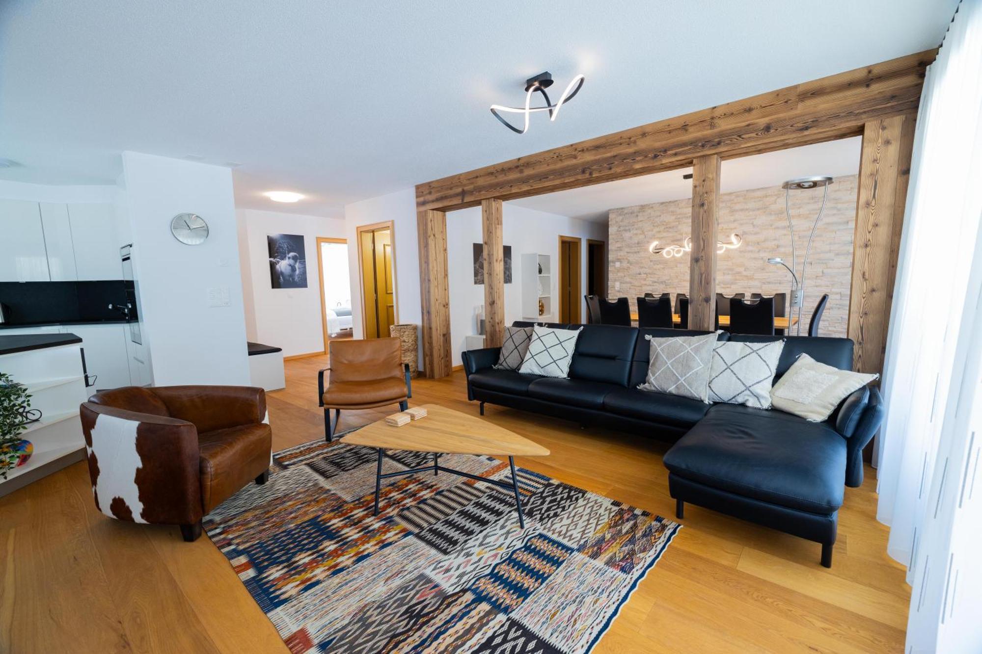 Apartments Residenz Iris Leukerbad Eksteriør bilde